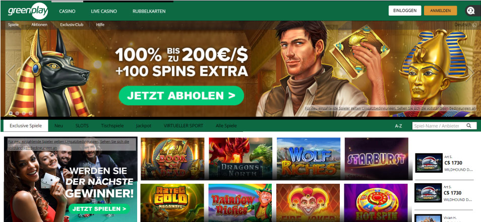 Casino en ligne Greenplay