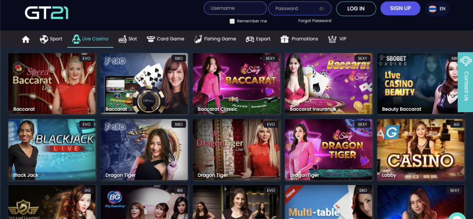 Gaukite Premiją GT21 Casino