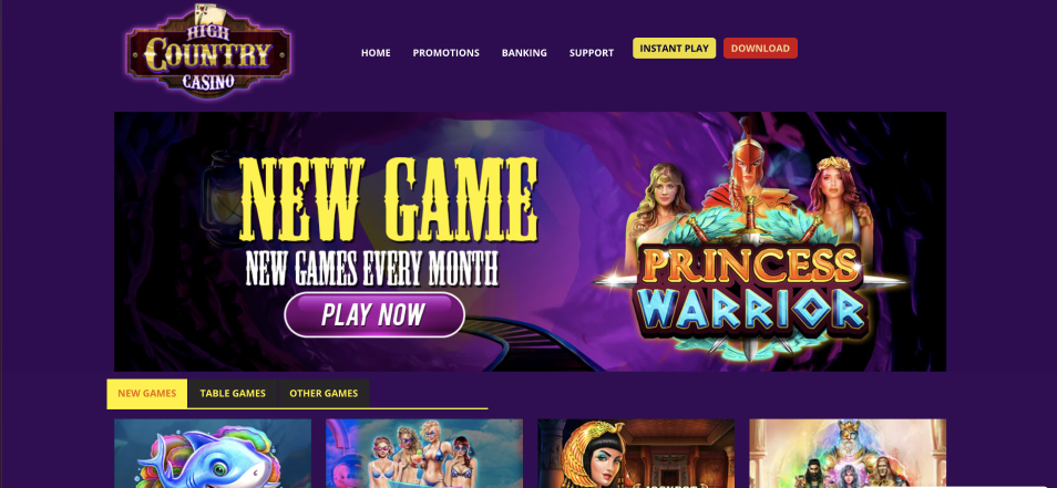 Online Casino High Country Casino