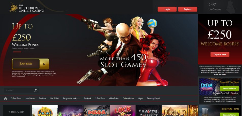 Online Casino Hippodrome Casino