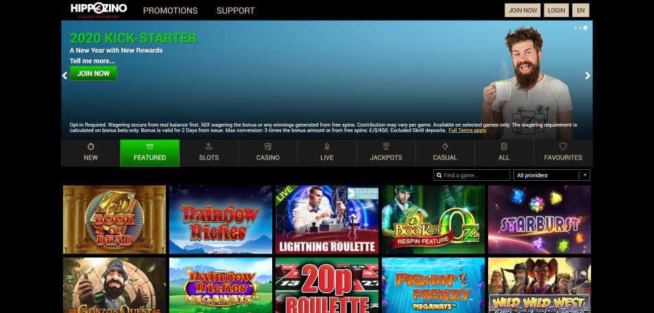 Online Casino Hippozino Casino