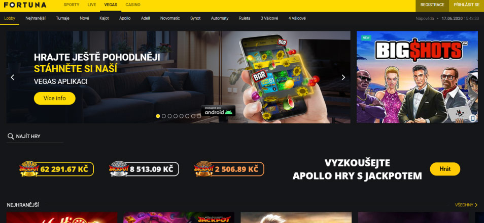 Online kockarnica iFortuna Casino