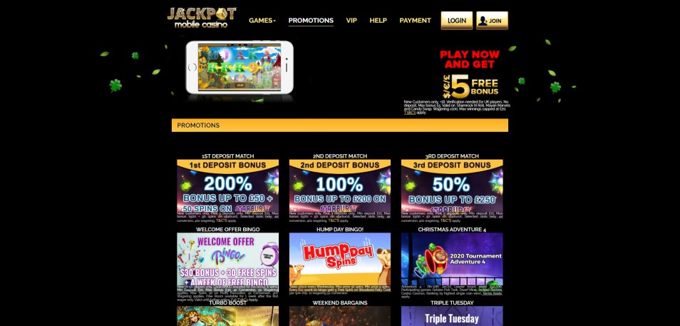 Bonusu al Jackpot Casino Mobile