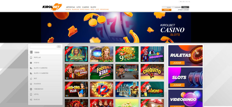 Get bonus Casino Kirolbet