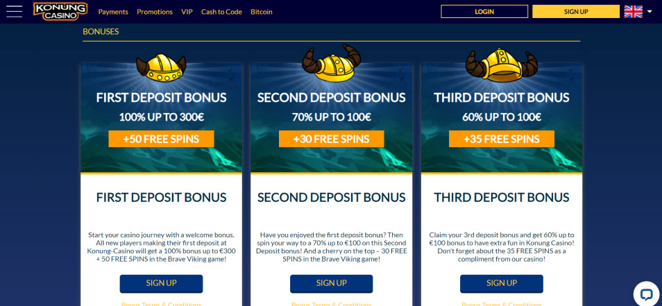 Regístrate en Konung Casino