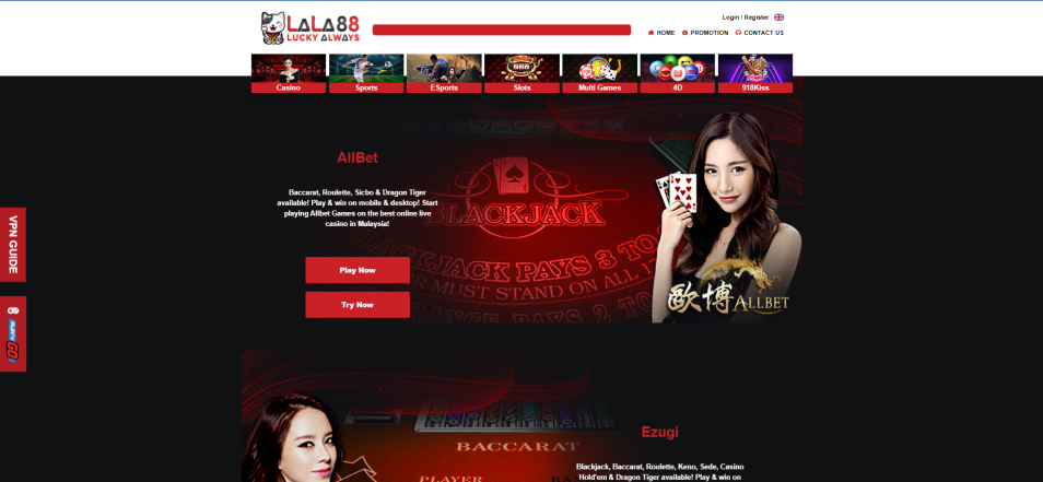 Get bonus Lala88 Casino