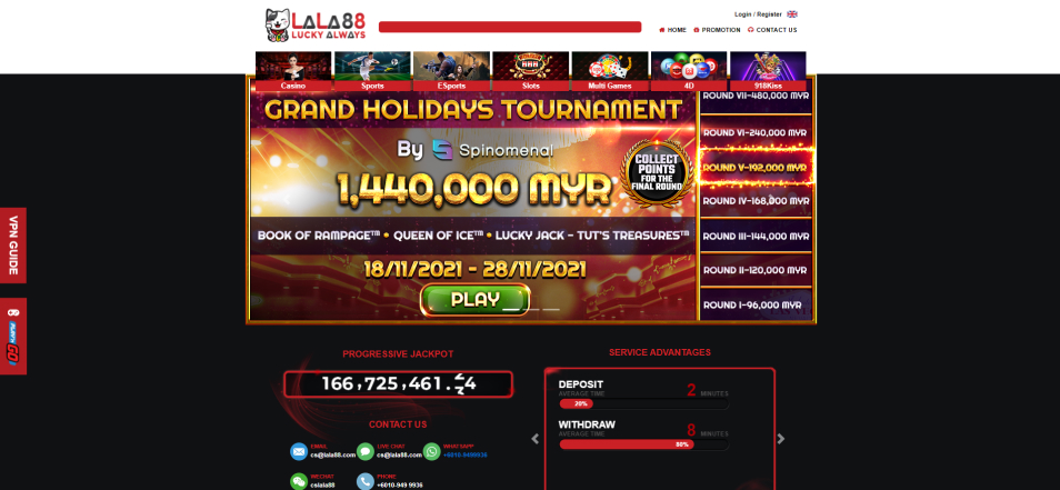 온라인 카지노 Lala88 Casino