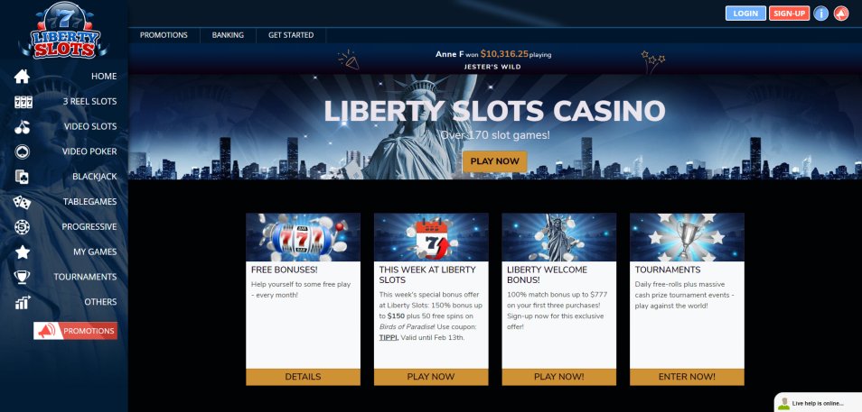 Casino en ligne Libertyslots