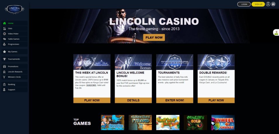 Casino en Línia Lincoln Casino Online