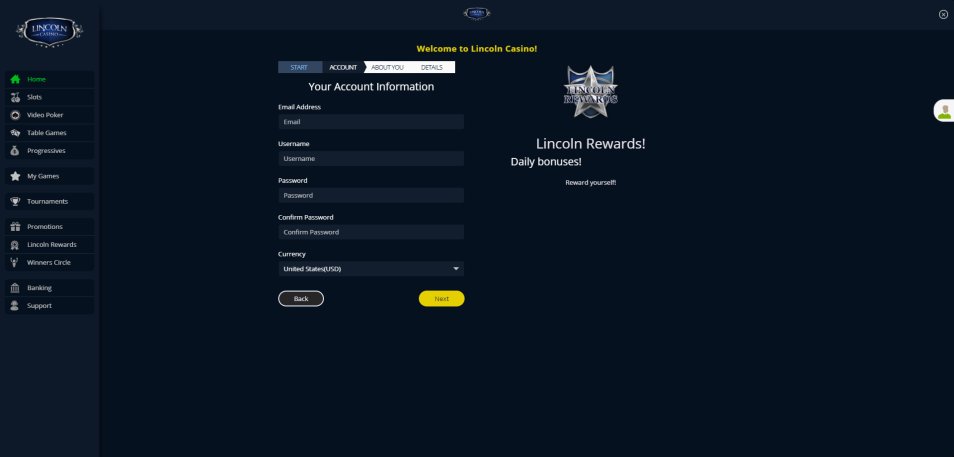 Lincoln Onlineكازينو تسجيل الدخول