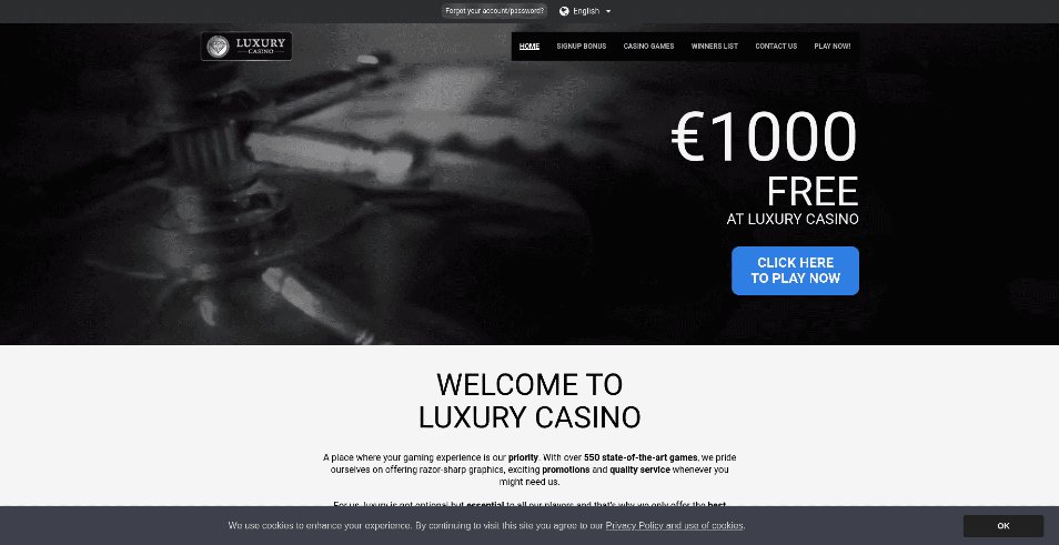 Casino en Línia Luxury Online Casino