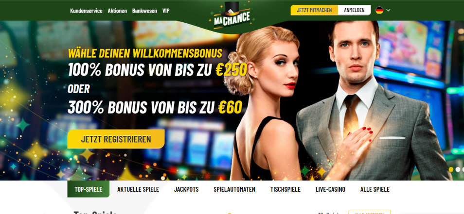 Online Casino Machance