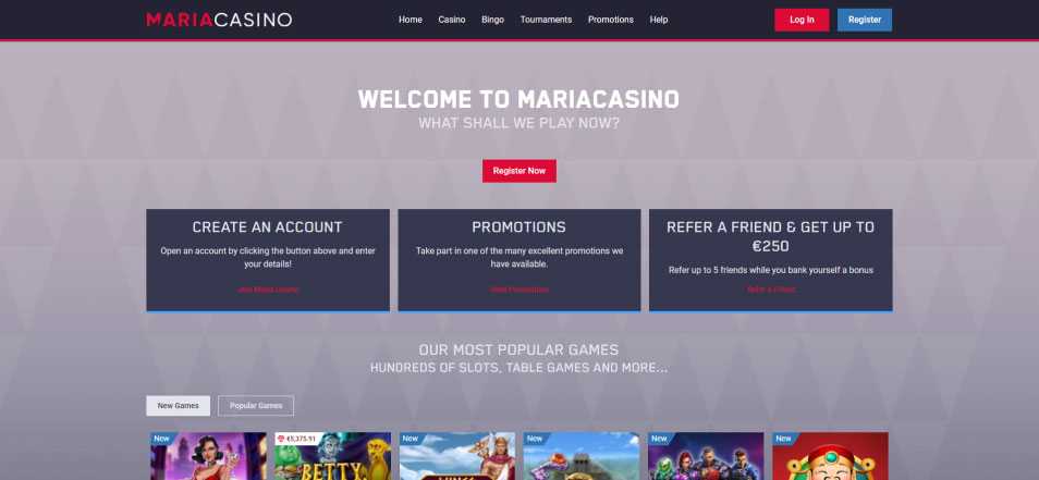 Casino en ligne Maria Casino