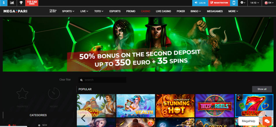 Casino en ligne Megapari Casino