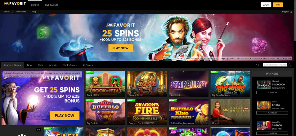 Casino Online Mr Favorit