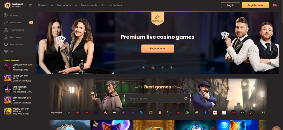 کازینو ای آنلاین Casino National