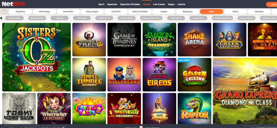 احصل على مكافأة Netbet Casino MX