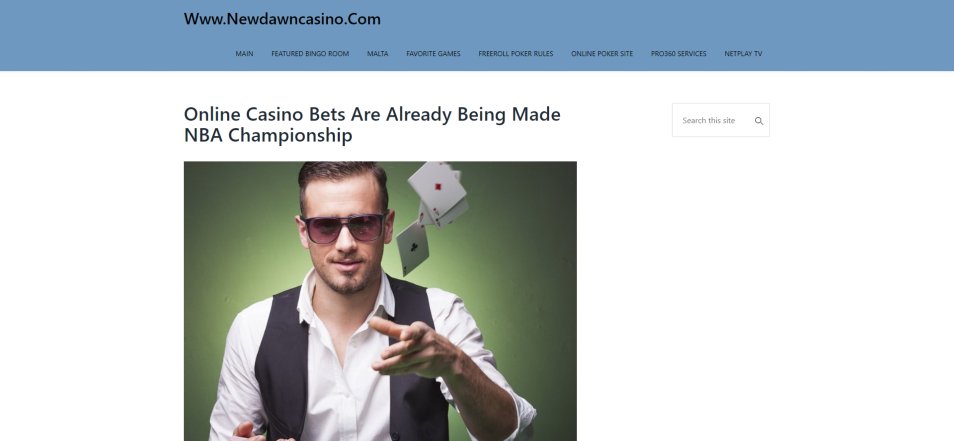 Online Casino New Dawn Casino