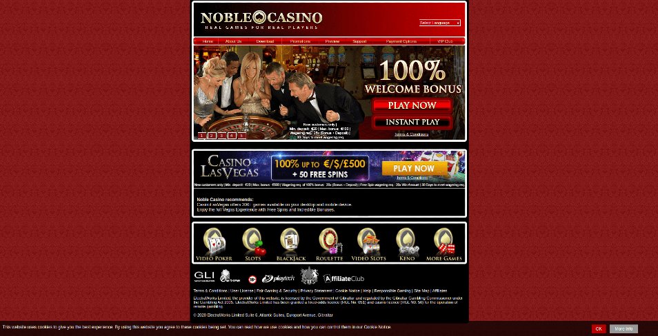 Casino en ligne Noble 777