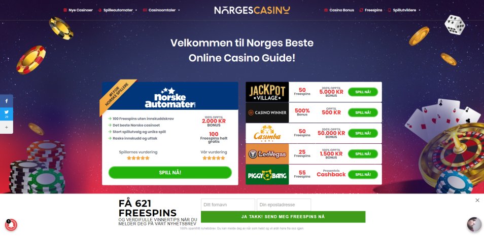 كازينو اون لاين Norges Casino