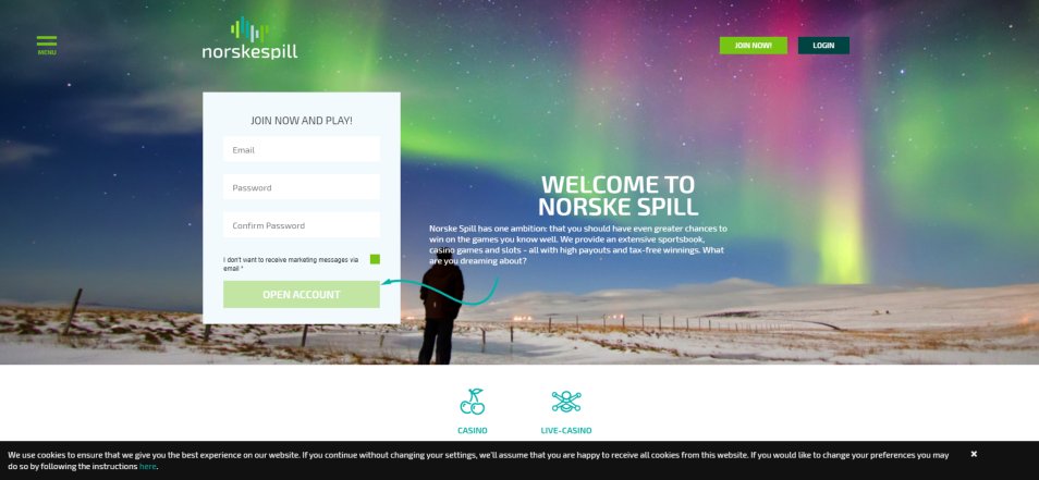 Online kockarnica Norskespill Casino