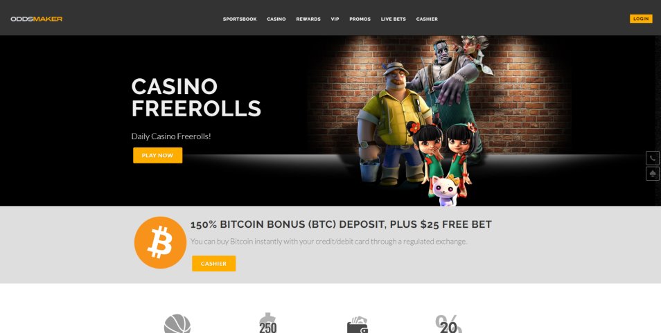 كازينو اون لاين Odds Maker Casino