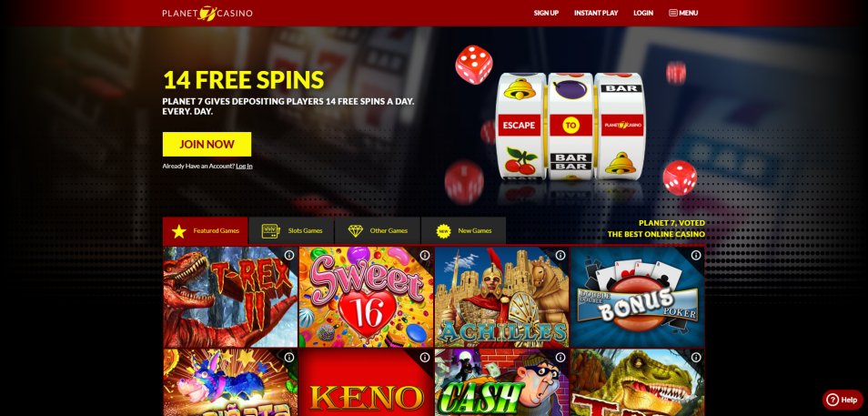 Casino en ligne Planet 7