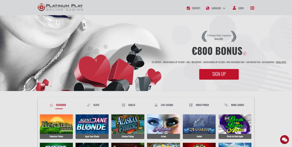 Online Casino Platinumplay