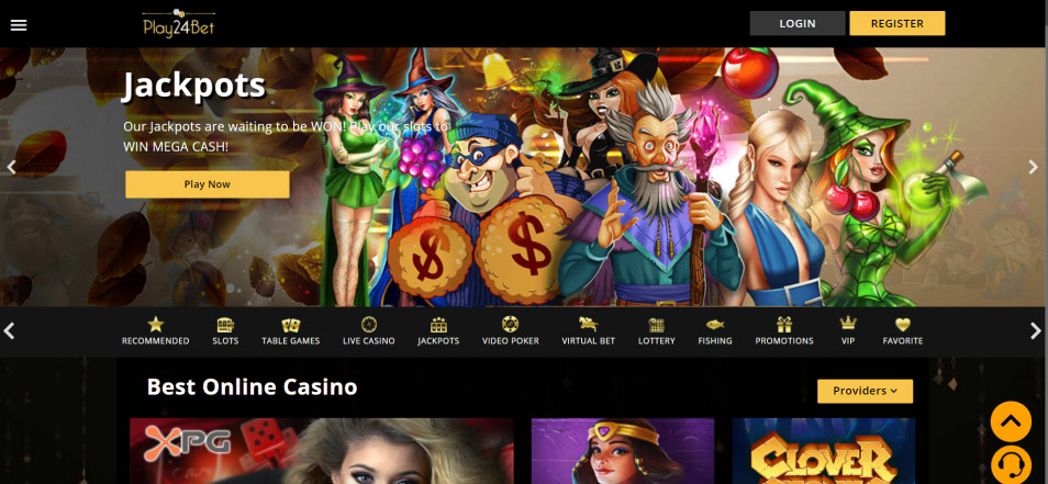 کازینو ای آنلاین Play24Bet Casino