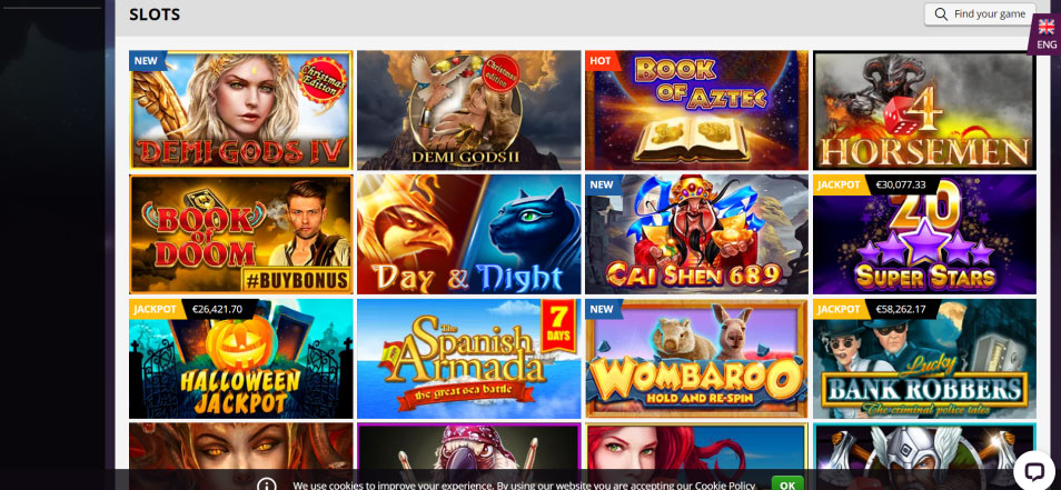 احصل على مكافأة Play Amo Casino