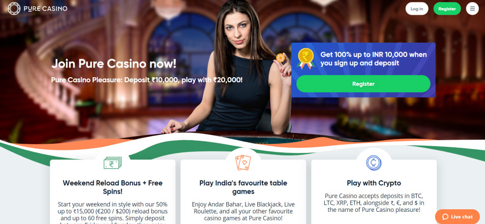 Online Kazino Pure Casino