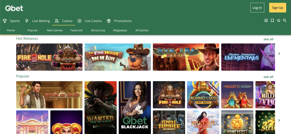 Qbet Casino 2025 Review – Welcome bonus for New Players