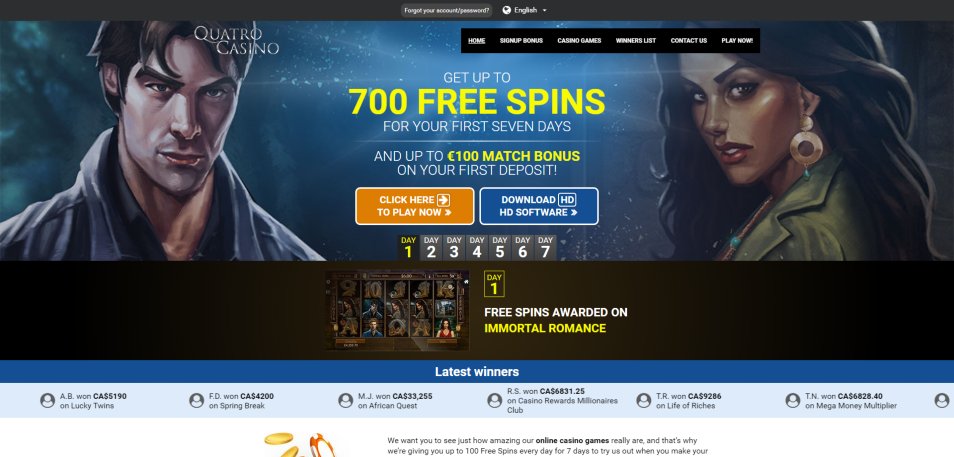 Online Καζίνο Casino Quatro