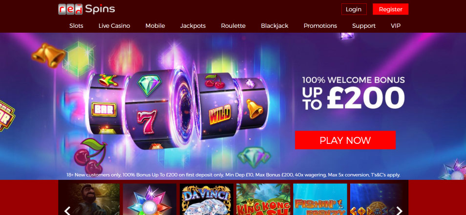 Online Καζίνο Red Spins Casino