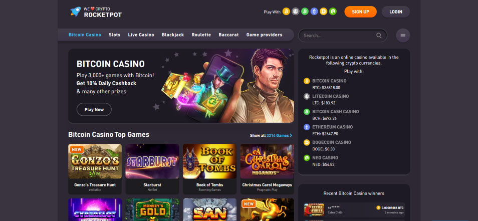 Casino en ligne Rocketpot Casino