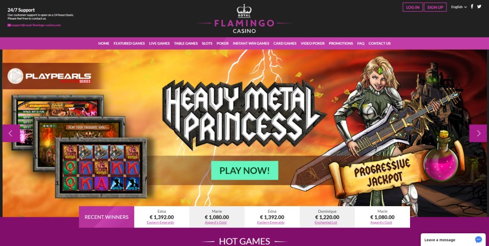 Casino en ligne Royal Flamingo Casino