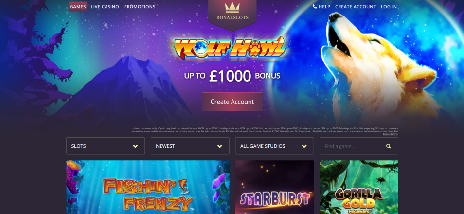 Online Kazino Royal Spins Slots