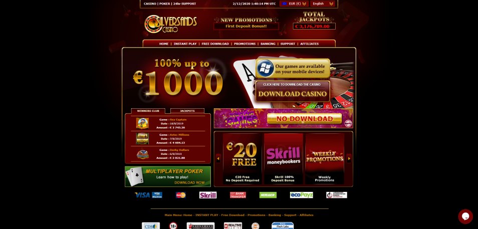 Online Casino Silversandscasino