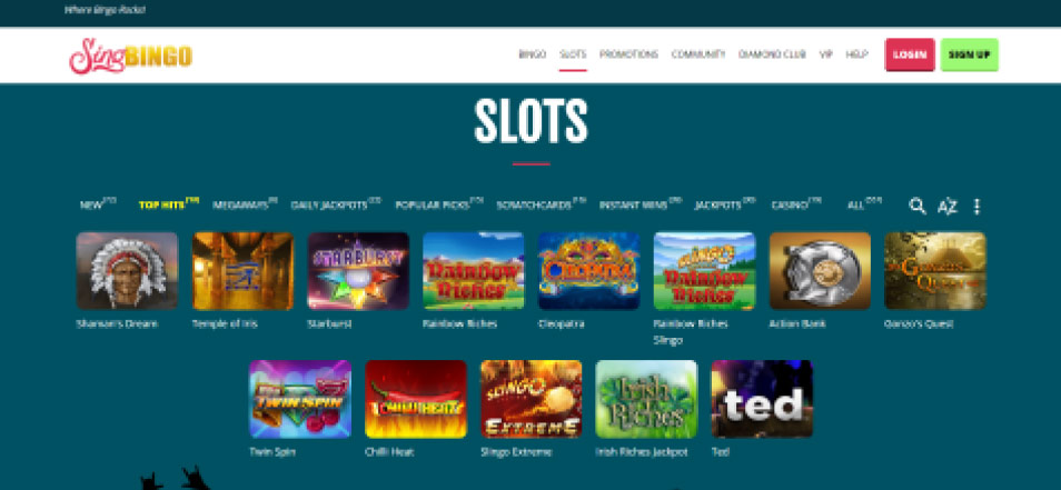 Получить бонус Sing Bingo Casino