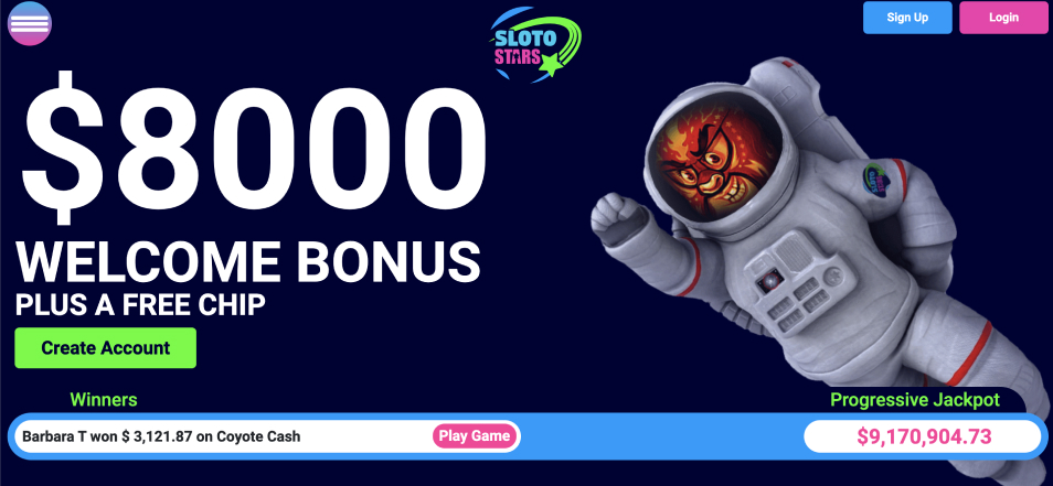 Online Casino Sloto Stars Casino
