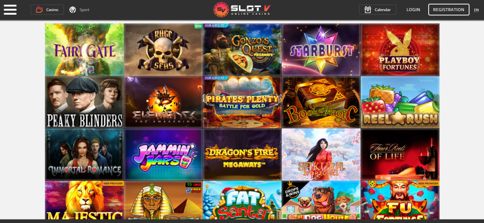 Get bonus Slotv