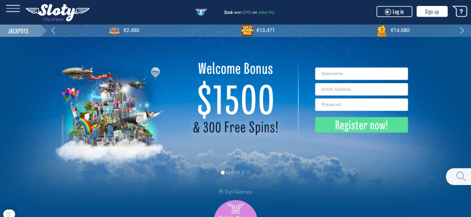 Online Casino Sloty Casino