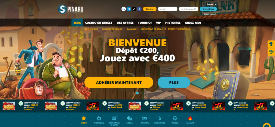 Casino en ligne Spinaru