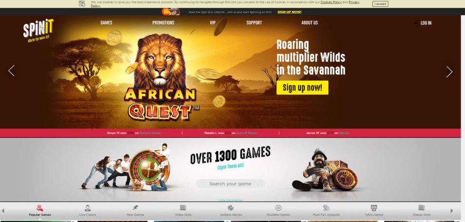 Casino en ligne Spinit