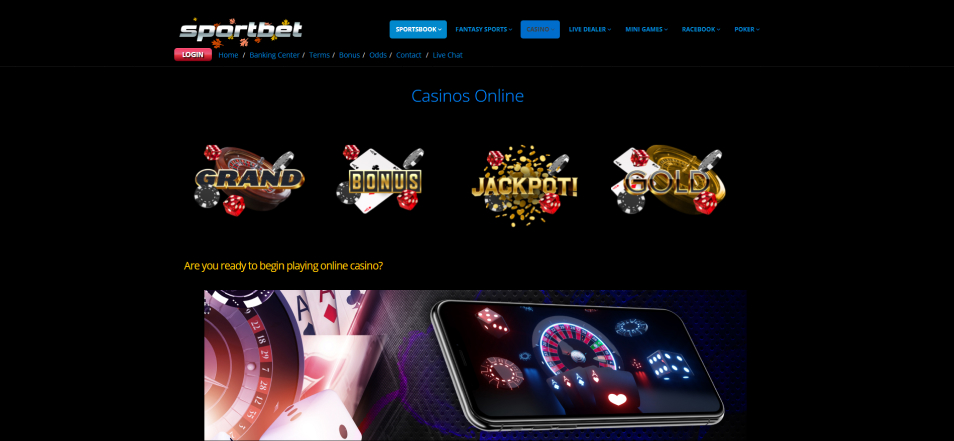 Online Kazino Sportbet Casino