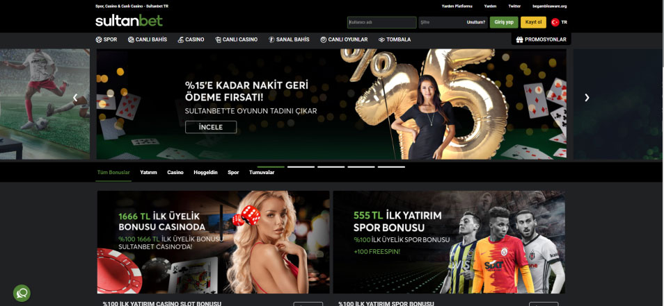 Sultanbet Casinoya Giriş Yap