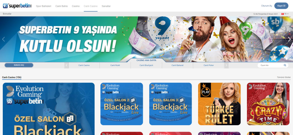 Gaukite Premiją Superbetin Casino