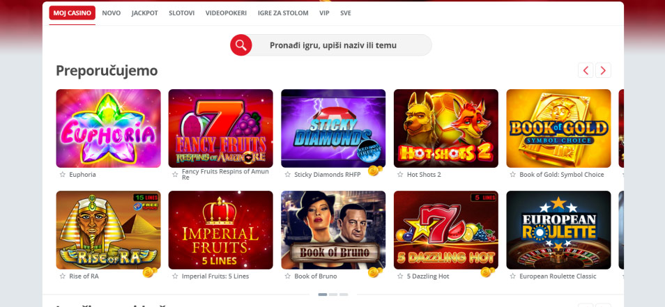 Get bonus SuperSport Casino