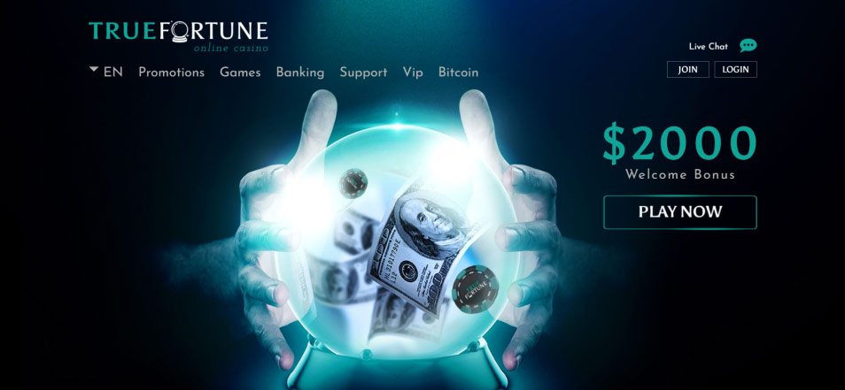 Casino en ligne True Fortune