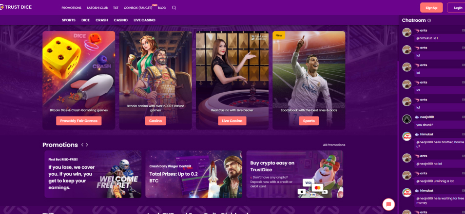 Casino en ligne Trustdice